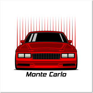 Racing Red Monte Carlo Art Posters and Art